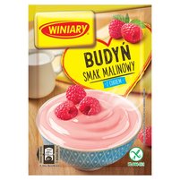 Winiary Budyń z cukrem smak malinowy 60 g