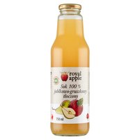 Royal apple Sok 100 % jabłkowo-gruszkowy tłoczony 750 ml