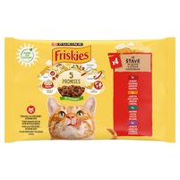 Friskies Karma dla kotów w sosie 340 g (4 x 85 g)