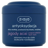 Ziaja Jagody acai Satynowy mus do ciała skutecznie nawilżający 200 ml