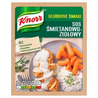 Knorr Ulubione Smaki Sos śmietanowo-ziołowy 29 g