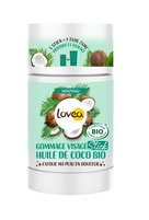 Lovea organiczny peeling do twarzy w sztyfcie z olejem kokosowym BIO 40g