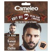 Cameleo Men Grey Off Jednorazowy koloryzator do włosów 1.0 czarny