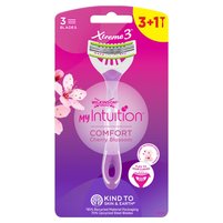 Wilkinson Sword My Intuition Xtreme3 Comfort Cherry Blossom Maszynka jednorazowa 4 sztuki