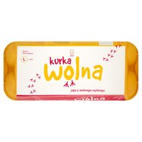 Kurka Wolna Jaja z wolnego wybiegu L 10 sztuk