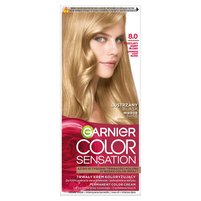 Garnier Color Sensation Farba do włosów 8.0 Świetlisty jasny blond