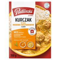 Pudliszki Kurczak w sosie miodowo-musztardowym z ryżem 350 g