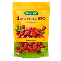 Bakalland Żurawina bio 100 g