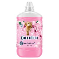 Coccolino Silk Lily Płyn do płukania tkanin koncentrat 1700 ml (68 prań)