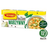 Winiary Bulion warzywny 120 g (12 sztuk)