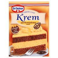 Dr. Oetker Krem do tortów i ciast smak ajerkoniakowy 120 g