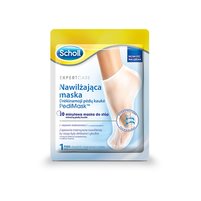 Scholl PediMask Nawilżająca maska z olejkiem makadamia 1 para