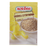 Kotányi Skórka cytrynowa krojona 16 g