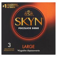 Skyn Large Nielateksowe prezerwatywy 3 sztuki