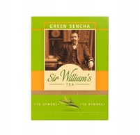 SIR WILLIAMS ZIELONA HERBATA GREEN SENCHA 15 SASZETEK