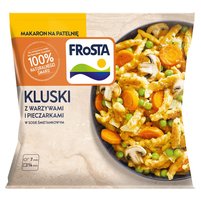 FRoSTA Kluski z warzywami i pieczarkami z sosem śmietankowym 450 g