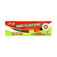 PENMATE KOLORI FARBY PLAKATOWE 30 ML12 KOLORÓW