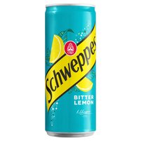 Schweppes Bitter Lemon Napój gazowany 330 ml