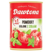 Dawtona Pomidory krojone z ziołami 400 g