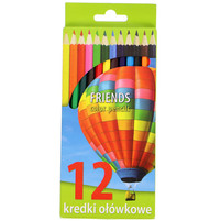 ARTSEZON KREDKI OŁÓWKOWE 12 KOLORÓW