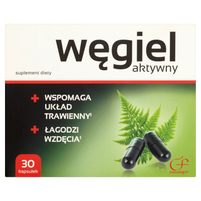 Colfarm Węgiel aktywny Suplement diety 9 g (30 kapsułek)