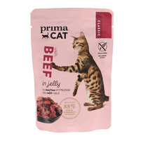 PRIMA CAT WOŁOWINA GALARETKA 85G