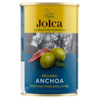 Jolca Oliwki zielone nadziewane anchois 300 g