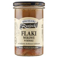 Spichlerz Rusiecki Flaki wołowe w rosole 470 g