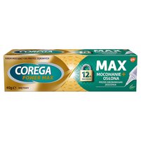 Corega Power Max Wyrób medyczny krem mocujący do protez zębowych miętowy 40 g