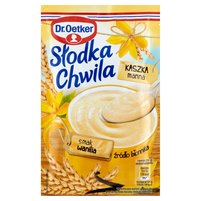 Dr. Oetker Słodka Chwila Kaszka manna smak wanilia 47,5 g