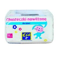 €.C.O.+ Chusteczki dla dzieci nawilżane wielopak 3x72szt