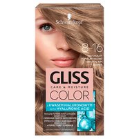 Schwarzkopf Gliss Color Farba do włosów naturalny popielaty blond 8-16