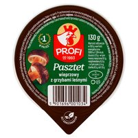 Profi Pasztet wieprzowy z grzybami leśnymi 130 g