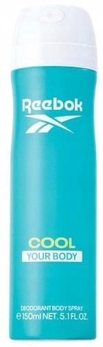 Reebok Cool Your Body Dezodorant Damski Spray 150ML