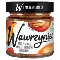 Wawrzyniec Pasta ze słodką cebulką i suszonymi pomidorami 180 g