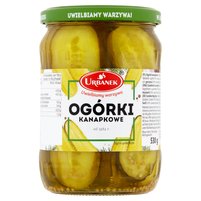 Urbanek Ogórki kanapkowe 530 g