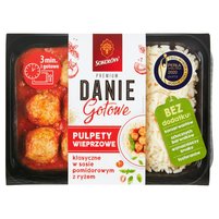 Sokołów Premium Danie gotowe pulpety wieprzowe 360 g