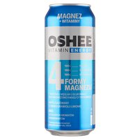 Oshee Vitamin Energy Napój gazowany o smaku gravioli i limonki 500 ml