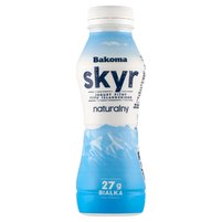 Bakoma Jogurt pitny typu islandzkiego skyr naturalny 300 g