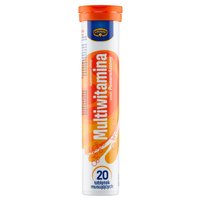 Krüger Suplement diety multiwitamina smak pomarańczowy 90 g (20 sztuk)