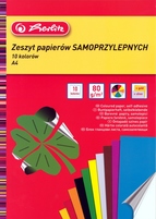 HERLITZ ZESZYT PAPIERÓW SAMOPRZYLEPNYCH