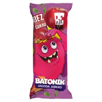 Be Raw! Kids Batonik jagoda jabłko 25 g