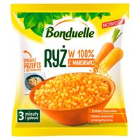 Bonduelle Ryż w 100% z marchewki 400 g