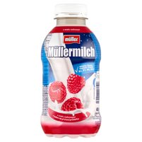 Müller Müllermilch Party Napój mleczny o smaku malinowym 400 g