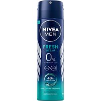 Nivea Fresh Ocean Dezodorant 0% Soli Aluminium Spray 150 ml