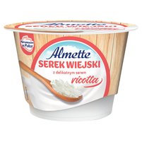 Almette Serek wiejski z delikatnym serem ricotta 150 g