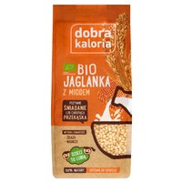 Dobra Kaloria Bio jaglanka z miodem 120 g