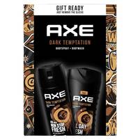 AXE Zestaw prezentowy męski Dark Tempt Deo spray 150 ml + żel 250 ml