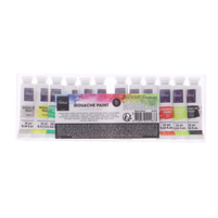 Farby artist  gouache 12 szt. 10 ml