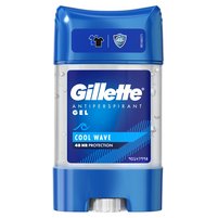 Gillette Cool Wave Przezroczysty żel dla mężczyzn, antyperspirant i dezodorant